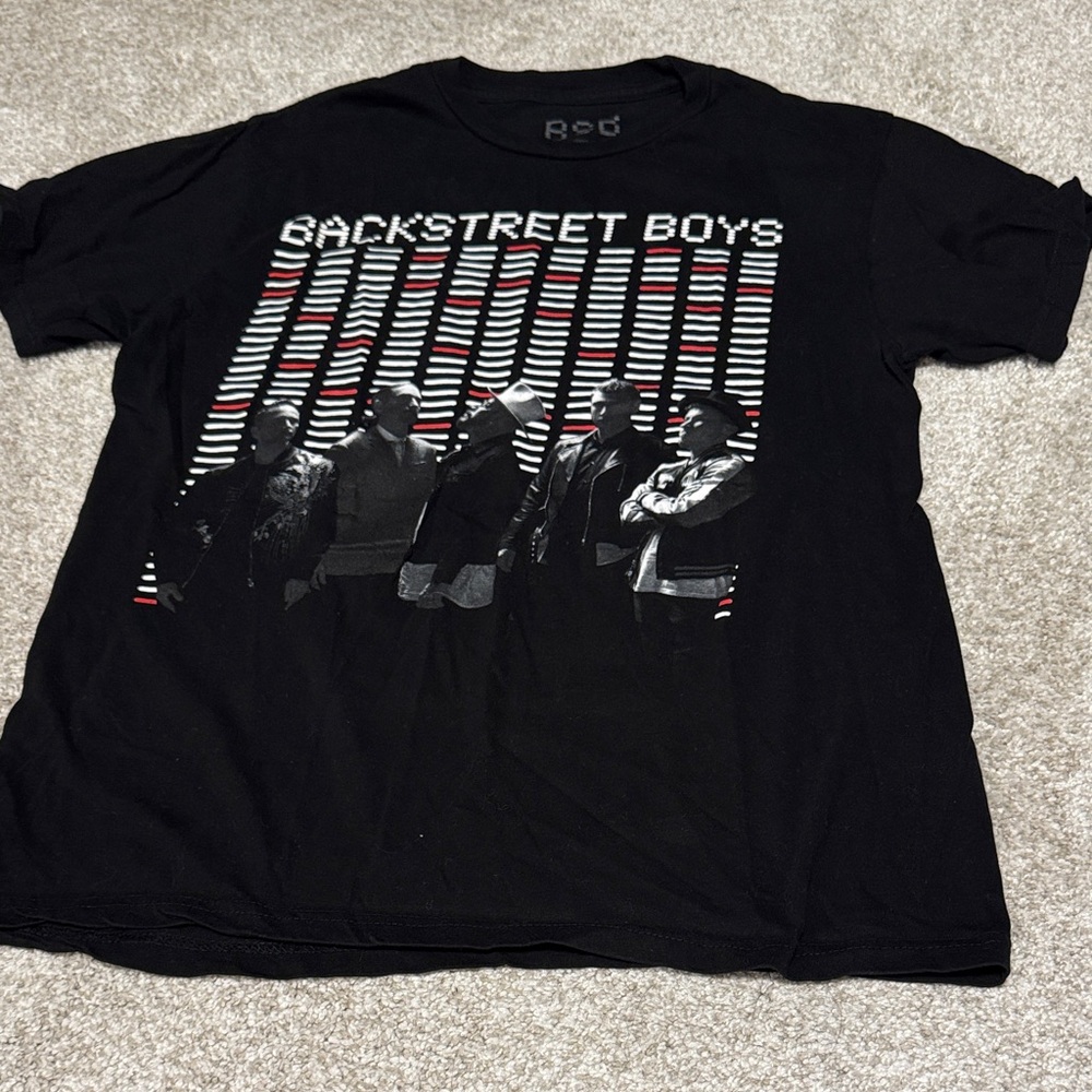 Backstreet Boys Graphic Black T-Shirt